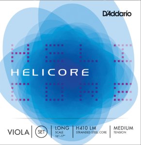 D'addario H410LM Helicore Medium Tension Viola String