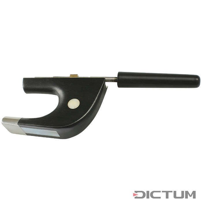 Ebony Double Bass Arch Heel Nickel-Silver Mounted