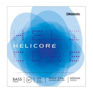 D'addario HH610 3/4 Medium Tension Helicore Hybrid Double Bass String