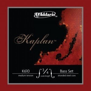 D'addario K610 3/4 Kaplan Medium Tension Kontrbas Teli