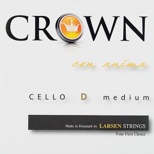 Larsen Crown D (RE) Medium Cello String