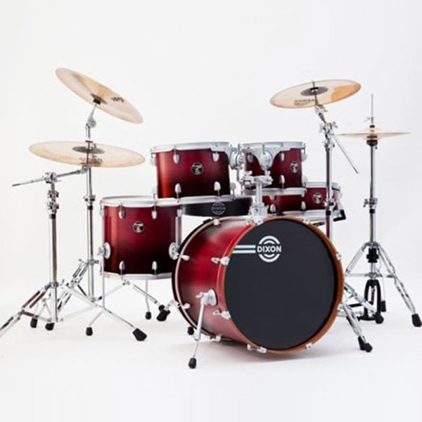 Dixon Fuse Maple PODFS522 5-Piece Drum Set with Accessories - CRF