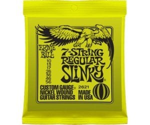 Ernie Ball P02621 Regular Slinky Nickel 10-56 (7 Telli) Elektro Gitar Teli