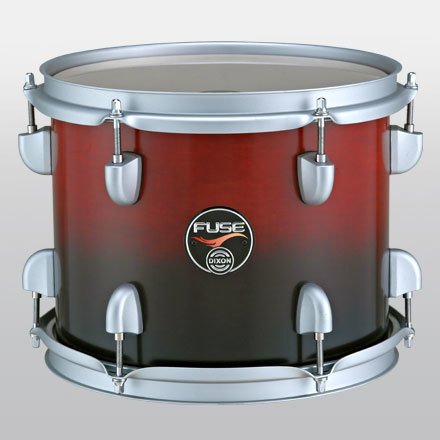 Dixon Fuse 14'' Floor Tom Gloss Candy Red Fade