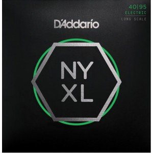 D'Addario NYXL4095, Set Long Scale, Super Light, 40-95 Takım Tel - Bas Gitar Teli 040-095