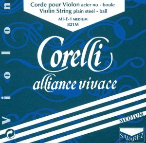 Corelli Alliance E (MI) Ball 821M Violin String