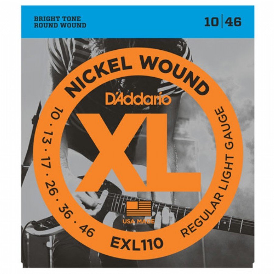 D'Addario EXL110 Electric Guitar String (10-46)