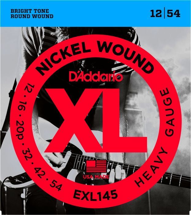 D'Addario EXL145 Electric Guitar String (12-54)