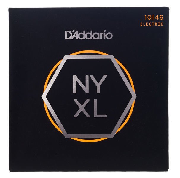 D'Addario NYXL1046 Nickel Wound, Regular Light, 10-46 Set String - Electric Guitar String 010-046