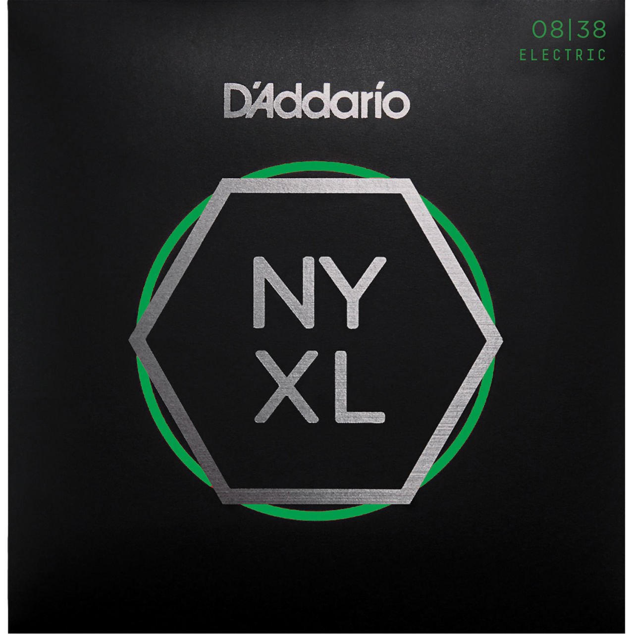 D'Addario NYXL0838 Nickel Wound, Extra Super Light, 08-38 Set String - Electric Guitar String 008-038