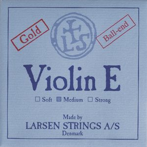 Larsen Gold E (MI) Ball Violin String