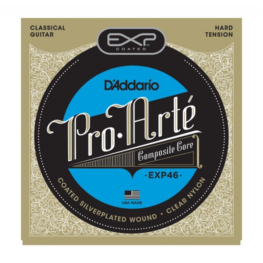 D'Addario EXP46 Coated, Hard Tension Team String - Classical Guitar String