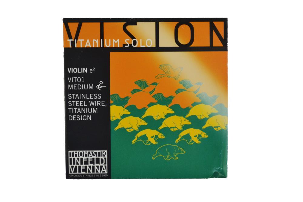 Thomastik Vision Titanium Solo E (MI) Violin String