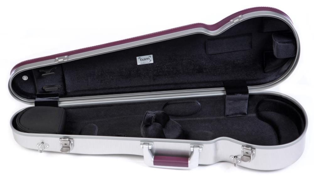 BAM Hi-Tech Contoured 1.6kg L'etoile Purple Violin Box-Case