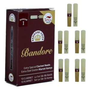 English Reeds for G Clarinet 1.25-The box of 10