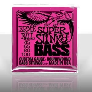 Ernie Ball P02834 Super Slinky Nickel 45-100 (4 Telli) Bas Gitar Teli