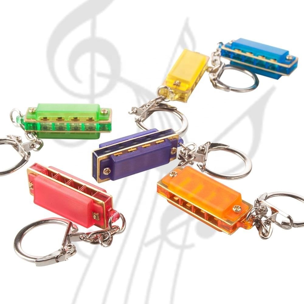 8-Tone Color Mini Harmonica with 4 Holes in C (C) Major