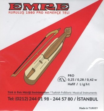 Emre 0.25/0.28/0.42 Light Pyramid Pro Kemençe Teli