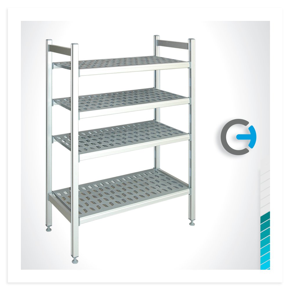 COLD ROOM SHELF 130x36x160 DOUBLE