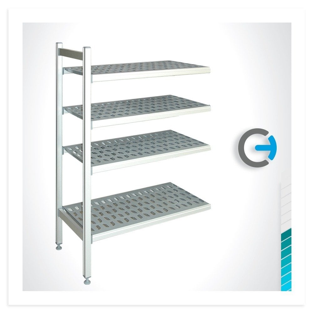 COLD ROOM SHELF 120x36x160 SINGLE