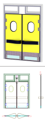 FLIP-FLAP DOOR 200x180