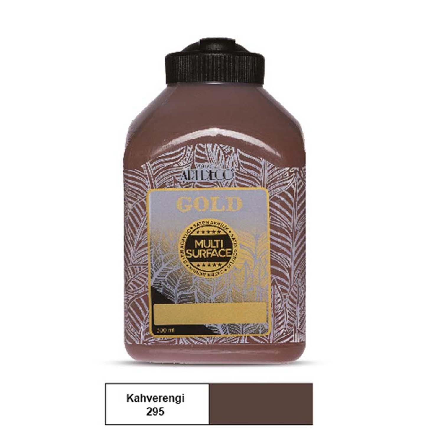 Akrılık Boya Gold 500 Ml Kahverengı Artde