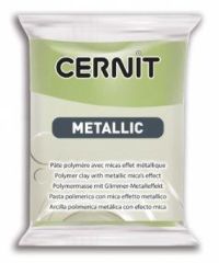 Cernit Metallic Polimer Kil 56g Green Gold 56051