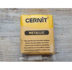 Cernit Metallic Polimer Kil 56g Yellow 560700