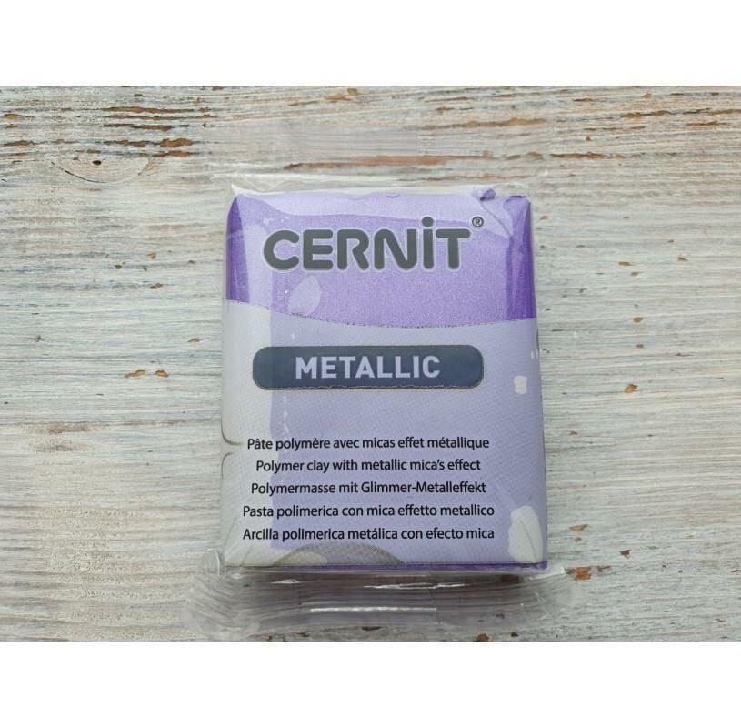 Cernit Metallic Polimer Kil 56g Violet 56900