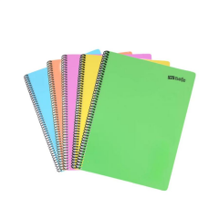 Mynote Flex Pastel Pp Kpk Spiralli A4 120yp Çizgili Defter