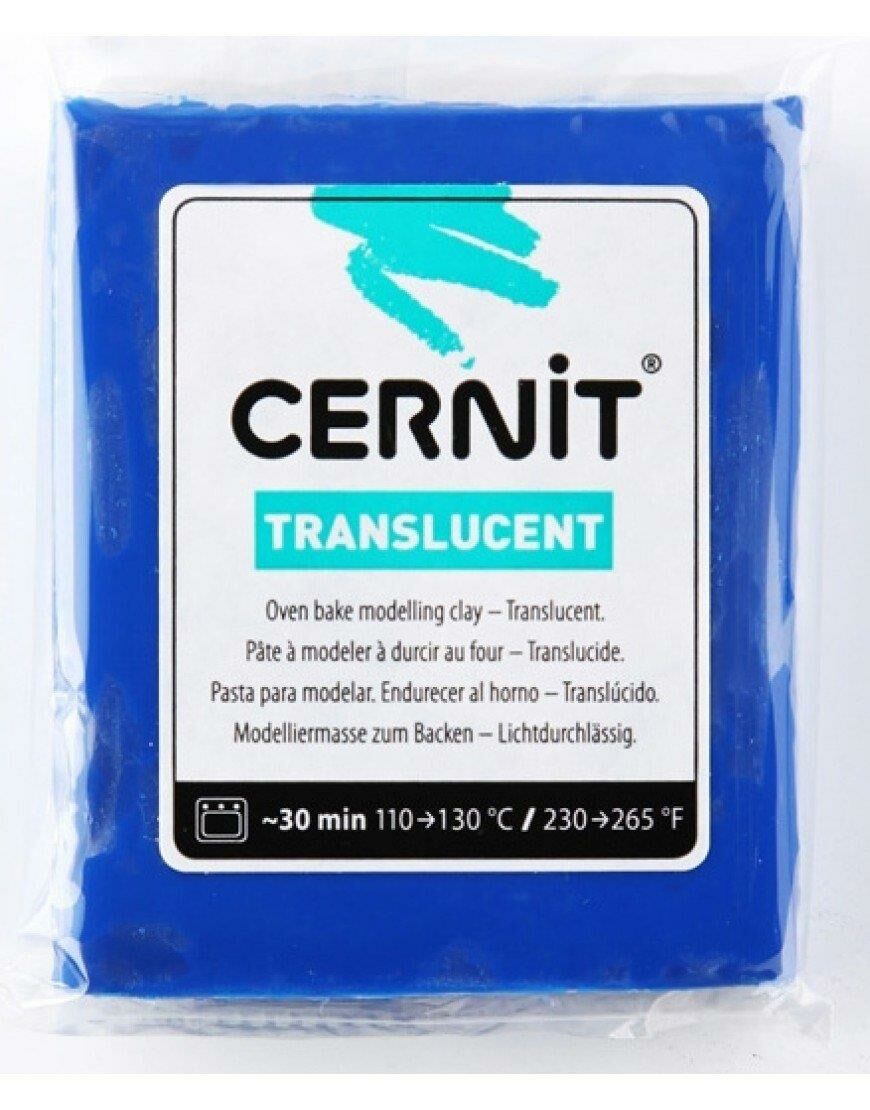 Cernit Translucent Polimer Kil 56gr Sapphire 56275
