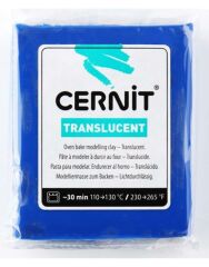Cernit Translucent Polimer Kil 56gr Sapphire 56275