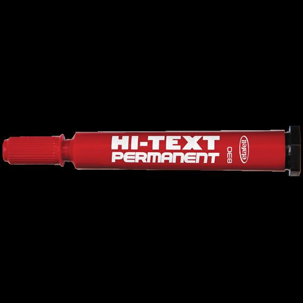 Hi-Tex Markör Kırmızı Yuvarlak Uç 830Pb