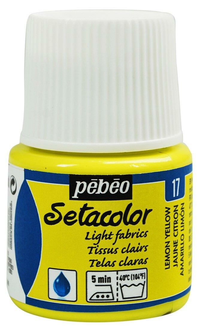 Kumaş Boyası Pebeo Trans.45Ml No:17 Lemon Yellow