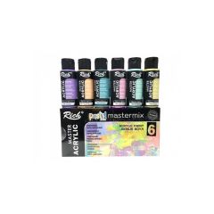 Rich 6lı 60cc Master Mix Pastel Akrilik Set