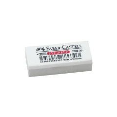 Faber-Castell 7086/30 Beyaz Silgi Pvc-Free