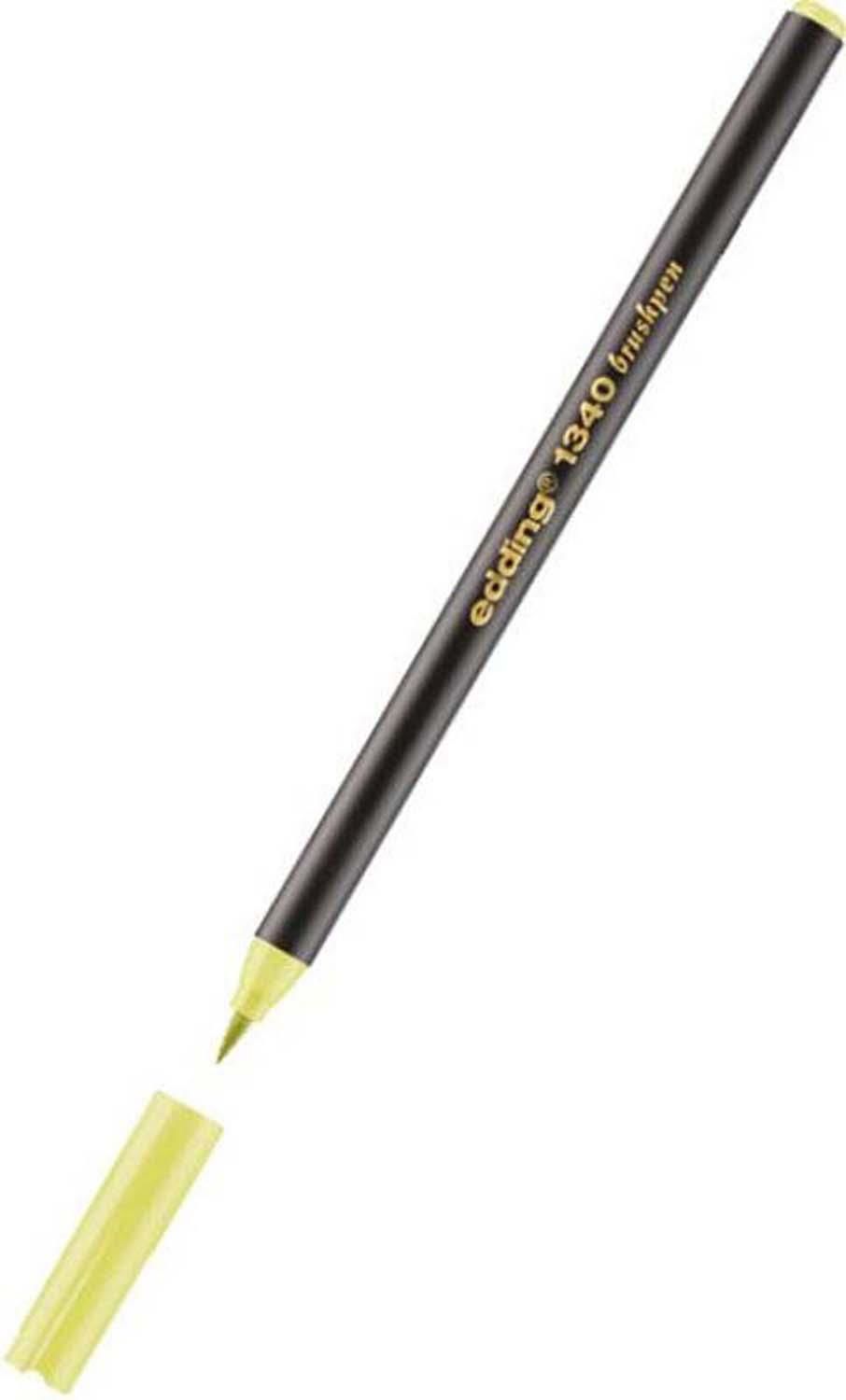 Edding Fırça Uçlu Kalem Koyu Sarı E-1340