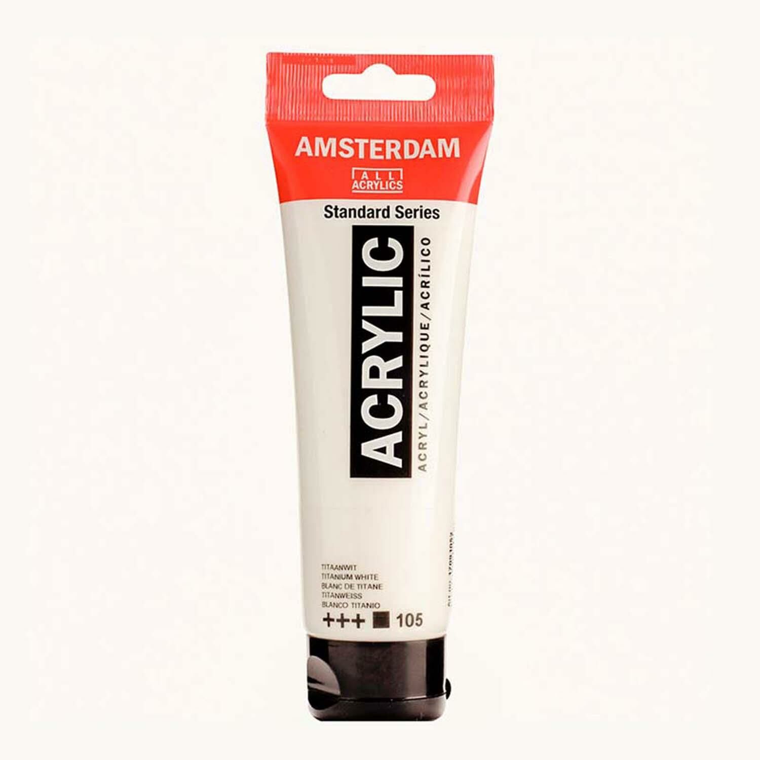 Amsterdam Akrilik 120Ml. Titanium White