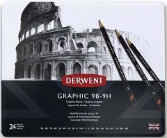 Derwent 24'Lü Graphıc Teneke 34202