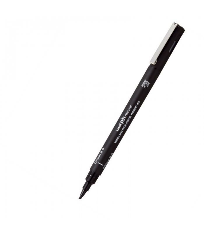 Uniball Yedek Teknik Kalem (Kare Başlı) 2.0 Siyah CS2-200