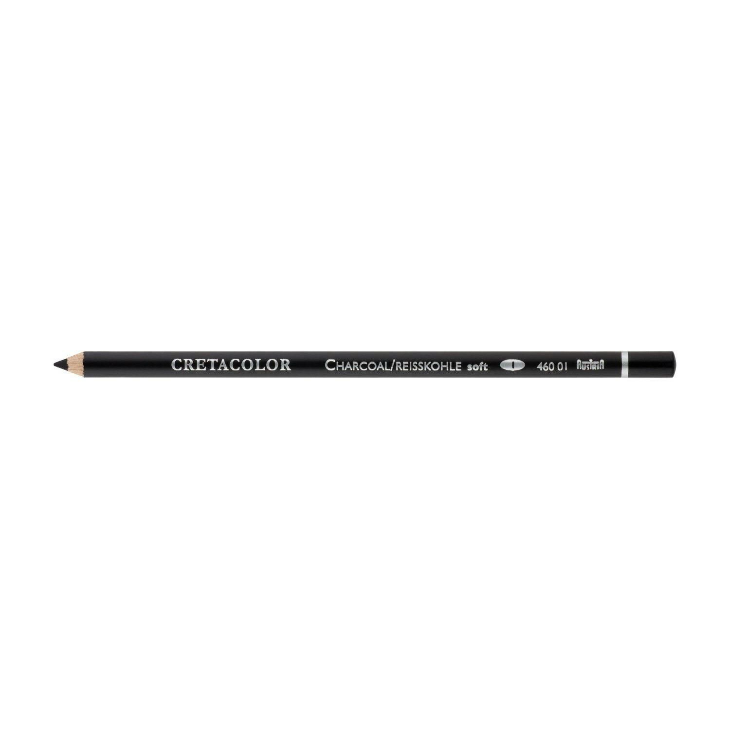 Cretacolor Charcoal Pencils Soft (Kömür Kalemi Sertlik 1) 460 01