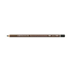 Cretacolor Black Chalk Pastel Pencils  (Siyah Tebeşir Sanatçı Çizim Kalemi) 460 12