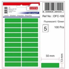 Tanex Flo Yesıl Ofıs Etıketı Ofc-109