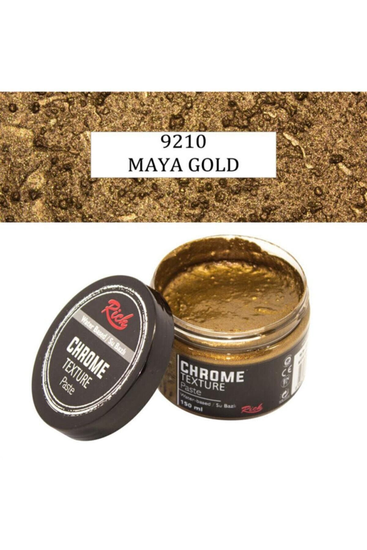 Rich Chrome Texture Paste 9210 Maya Gold