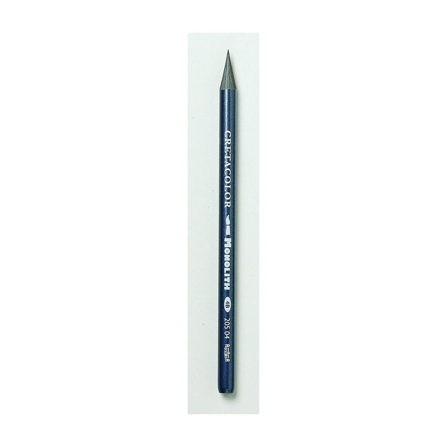 Cretacolor Monolith Grafit Kalem 4B Sulandırılabilir (Füzen Çizim Kalemi) 205 04