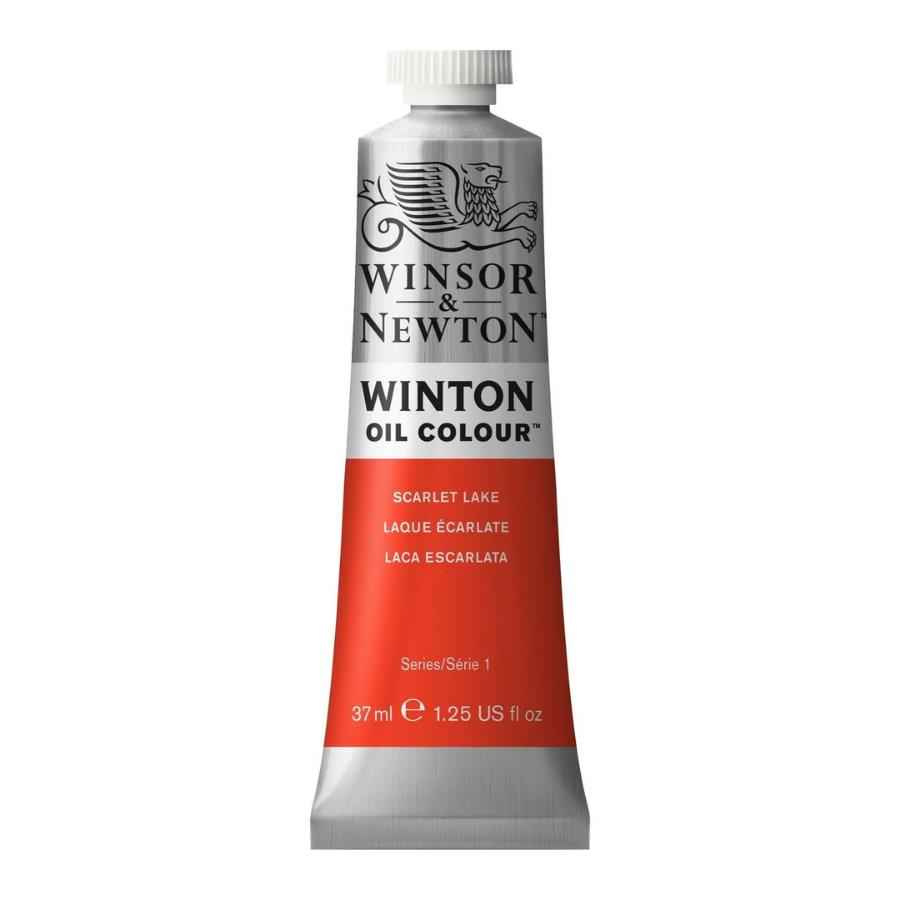 Winsor & Newton Winton Yağlı Boya 37ml Scarlet Lake 603 (38)