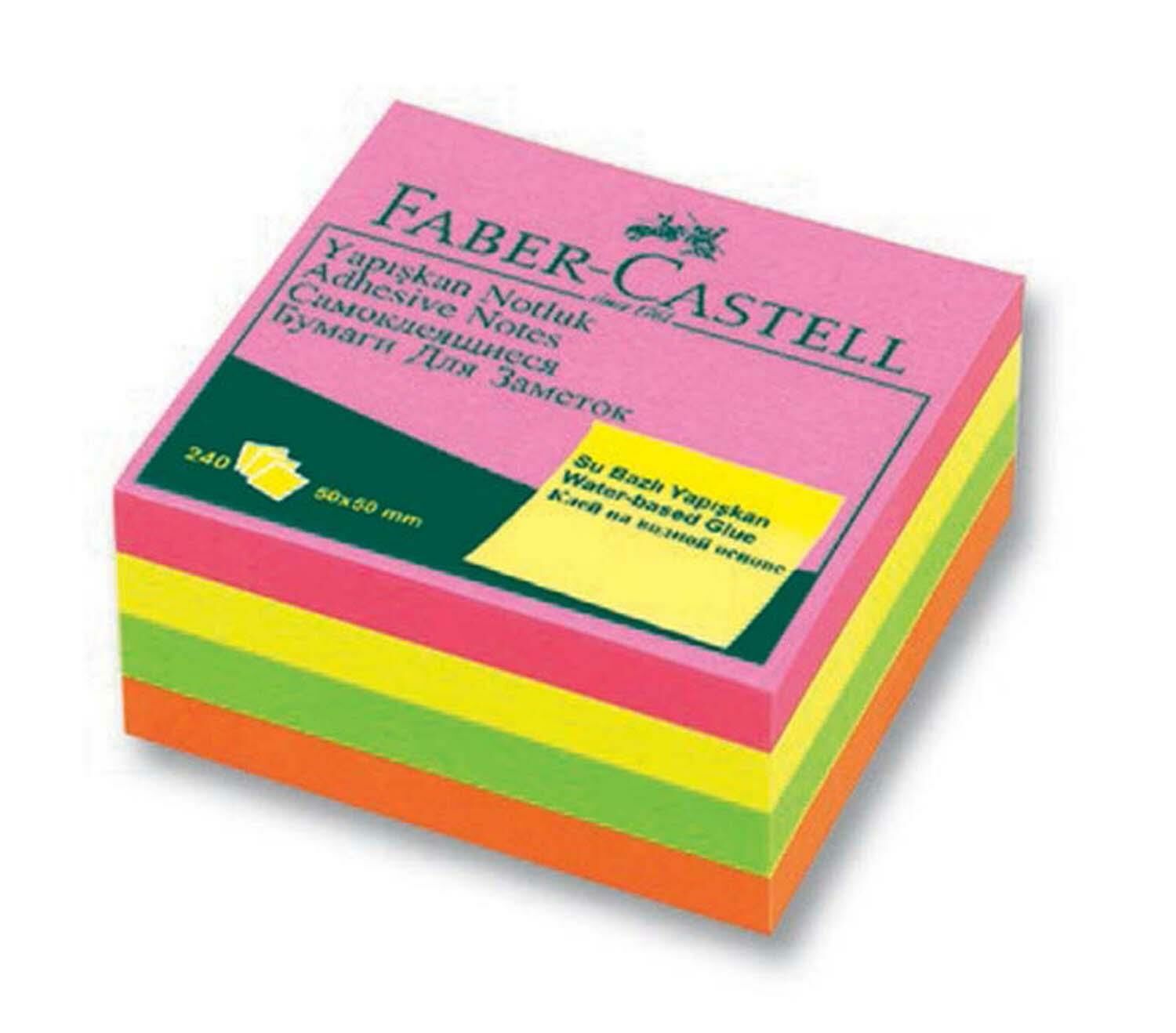 Faber-Castell Yapışkan Notluk Mini Küp 50X50Mm