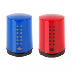 Faber-Castell Mini Grip Kalemtıraş Kırmızı-Mavi
