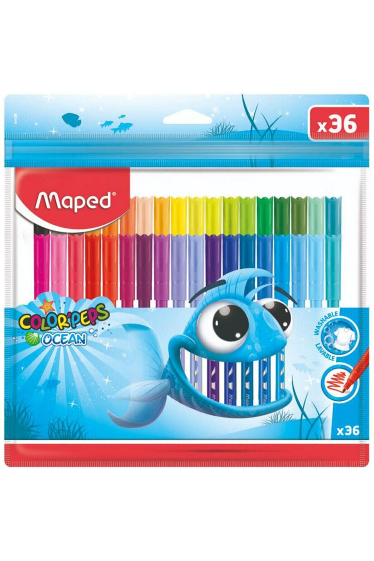 Maped Color Peps Ocean 36lı Keçeli Kalem 845725