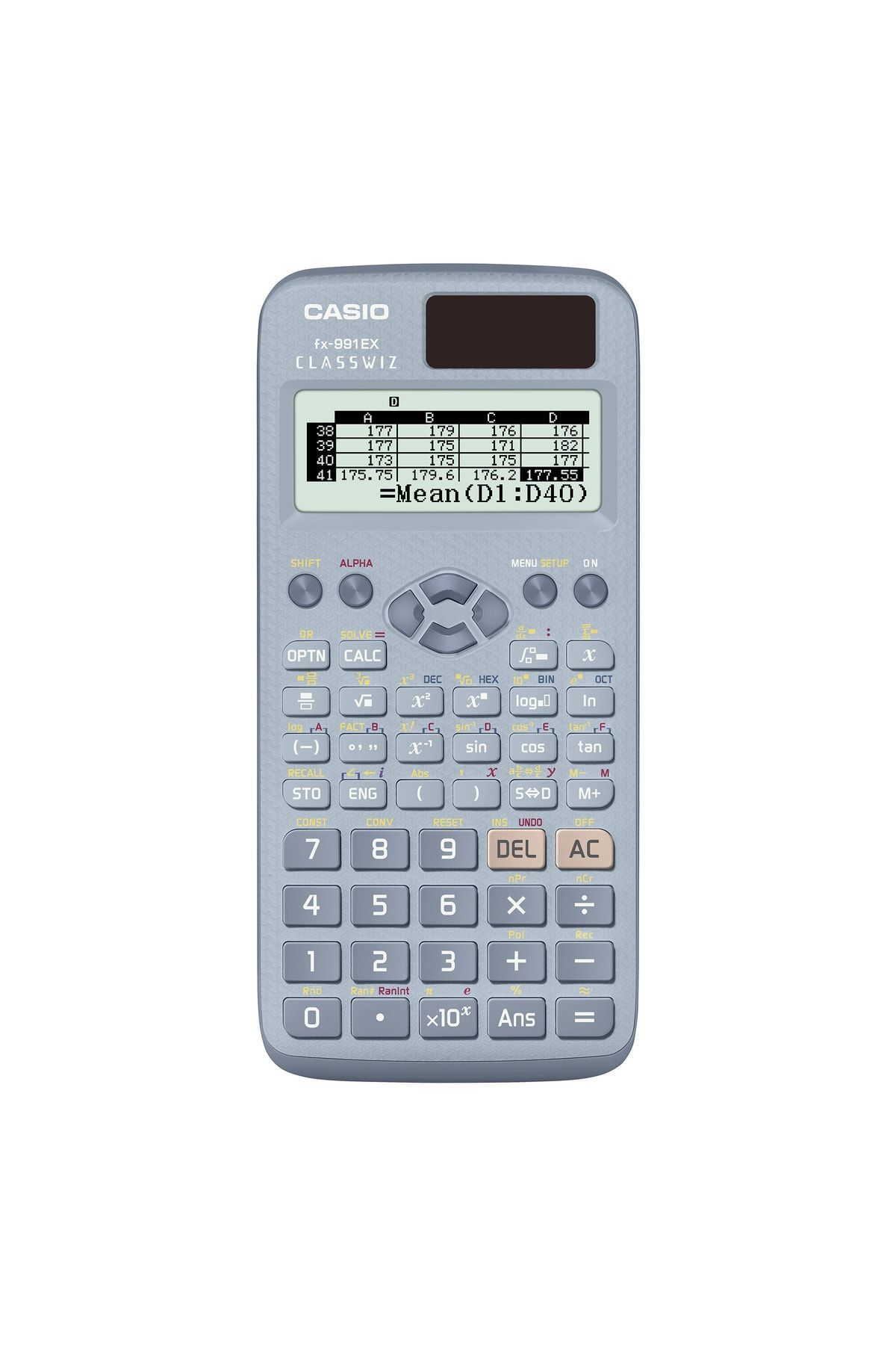 Casio FX-991EX-BU Mavi Bilimsel Fonksiyonlu Hesap Makinesi